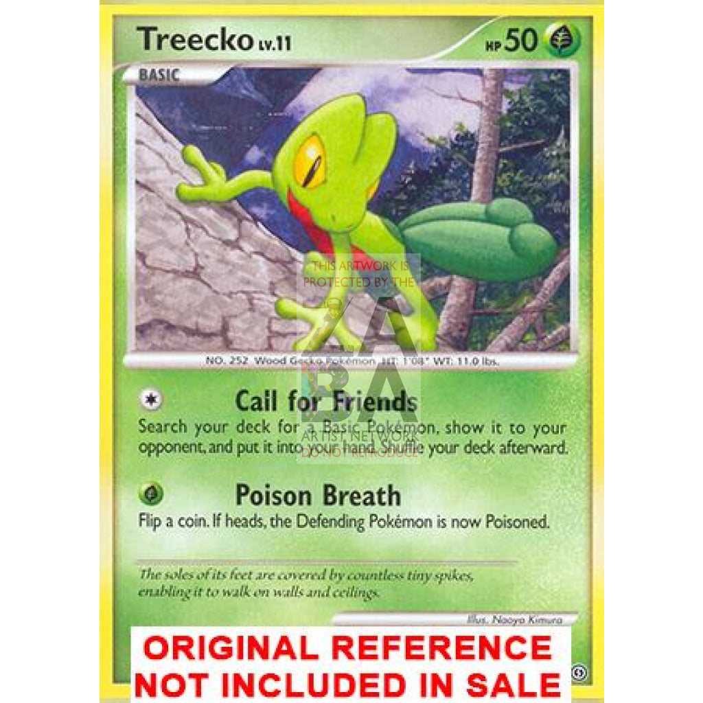 Treecko 79/100 Stormfront Extended Art Custom Pokemon Card