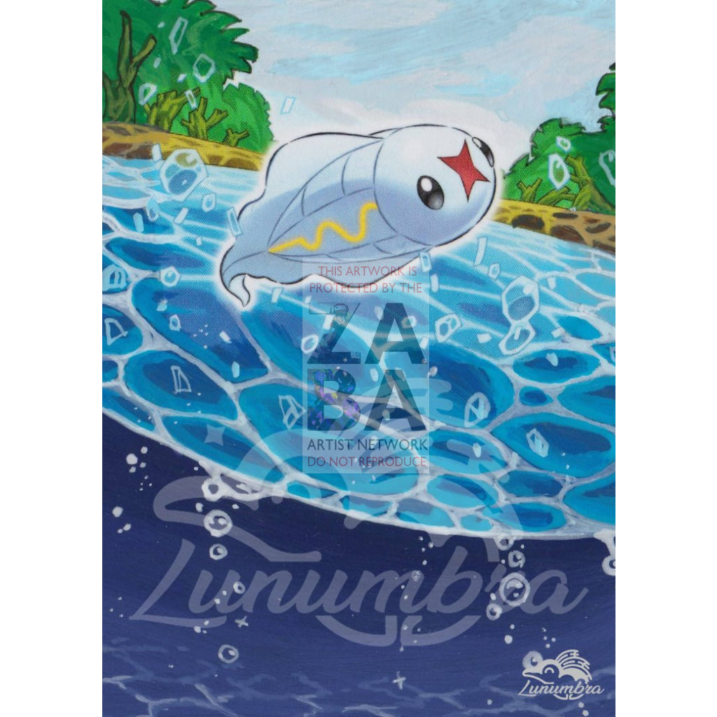 Tynamo 39/101 Black & White Noble Victories Extended Art Custom Pokemon Card Textless Silver