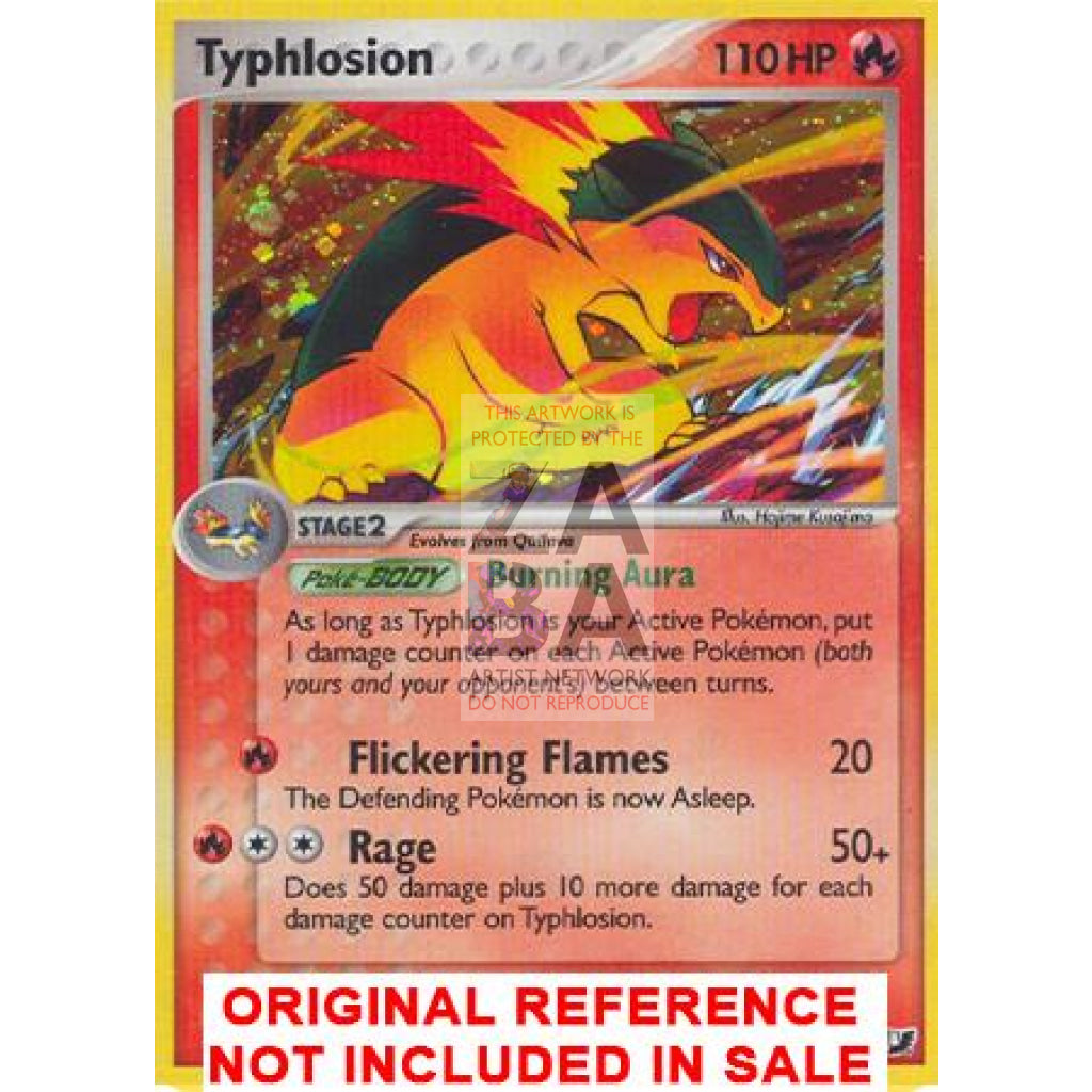 Typhlosion 17/115 Unseen Forces Extended Art Custom Pokemon Card - ZabaTV