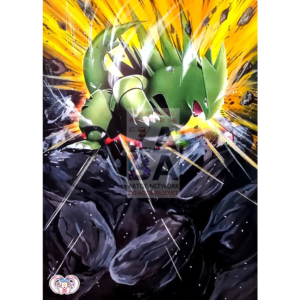 Tyranitar 56/124 Fates Collide Extended Art Custom Pokemon Card - ZabaTV