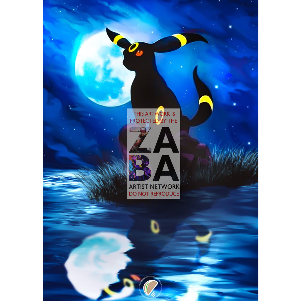 Umbreon 13/75 Neo Discovery Extended Art Custom Pokemon Card - ZabaTV