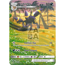 Umbreon 24/100 Ex Sandstorm Custom Pokemon Card Silver Holographic