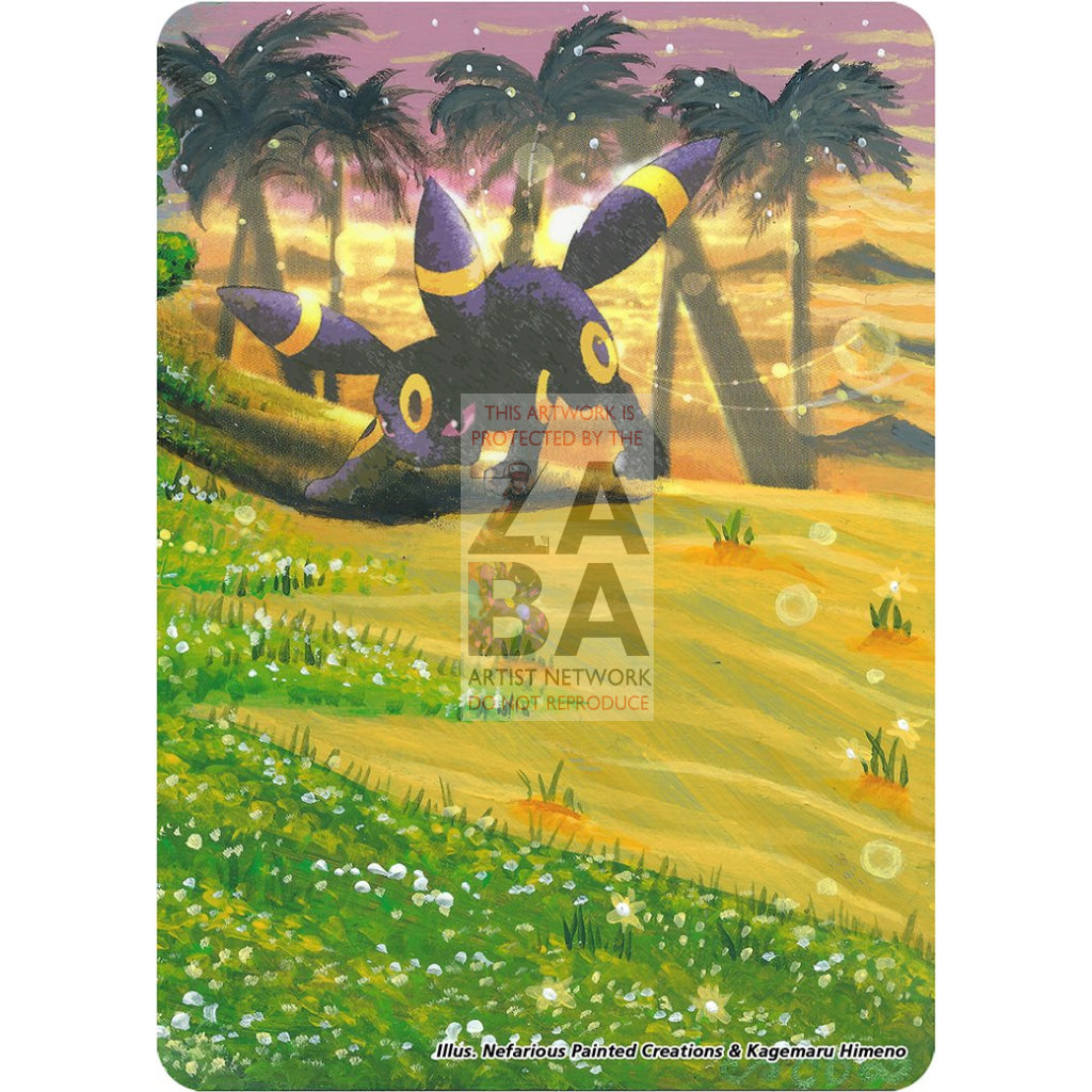 Umbreon 24/100 EX Sandstorm Custom Pokemon Card - ZabaTV