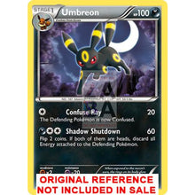 Umbreon 61/108 Black & White Dark Explorers Extended Art Custom Pokemon Card