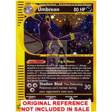 Umbreon H29/h32 Aquapolis Extended Art Custom Pokemon Card