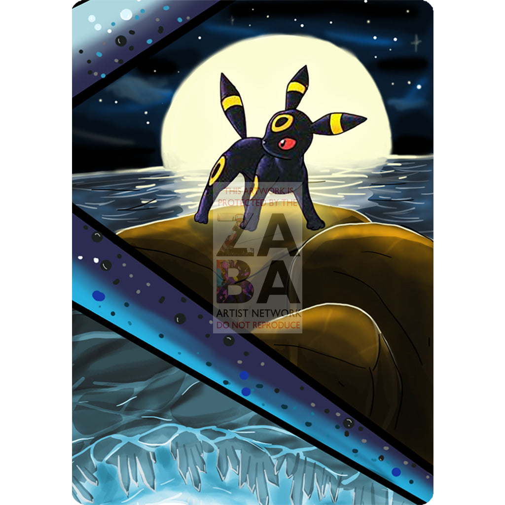 Umbreon V Custom Pokemon Card - ZabaTV