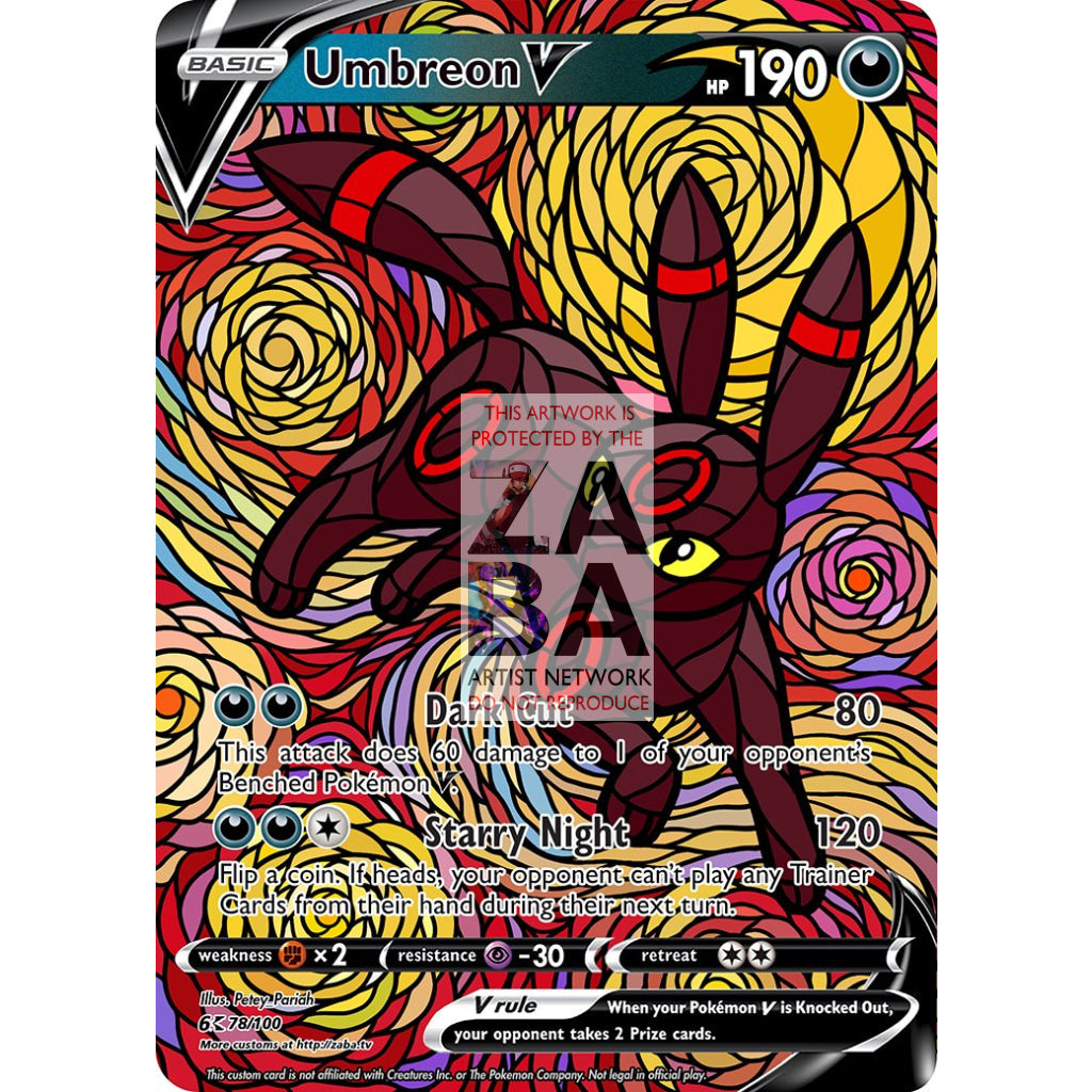 Umbreon v pokemon on sale card