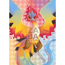 Unodostres V (Articuno Moltres & Zapdos Fusion) Custom Pokemon Card Textless / Silver Foil