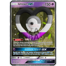 Unown Gx (Love Is Love Flag Editions) Custom Pokemon Card Asexuality Pride
