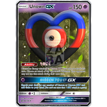Unown Gx (Love Is Love Flag Editions) Custom Pokemon Card Polyamory Pride