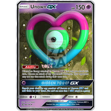 Unown Gx (Love Is Love Flag Editions) Custom Pokemon Card Polysexual Pride