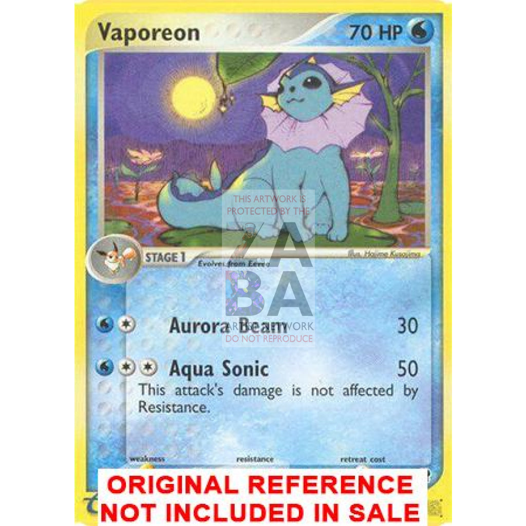 Vaporeon 25/100 Sandstorm Canvas Card Extension Custom Pokemon