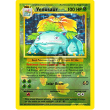 Venusaur 15/102 Base Set (+Text) Extended Art Custom Pokemon Card Silver Foil