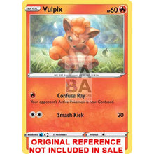 Vulpix 24/192 Rebel Clash Extended Art Custom Pokemon Card