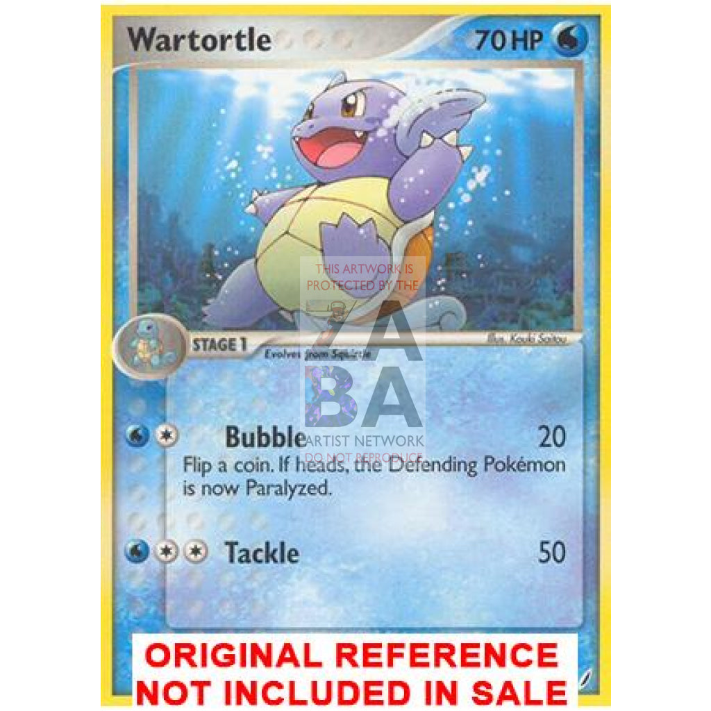 Wartortle 24/100 EX Crystal Guardians Extended Art Custom Pokemon Card - ZabaTV