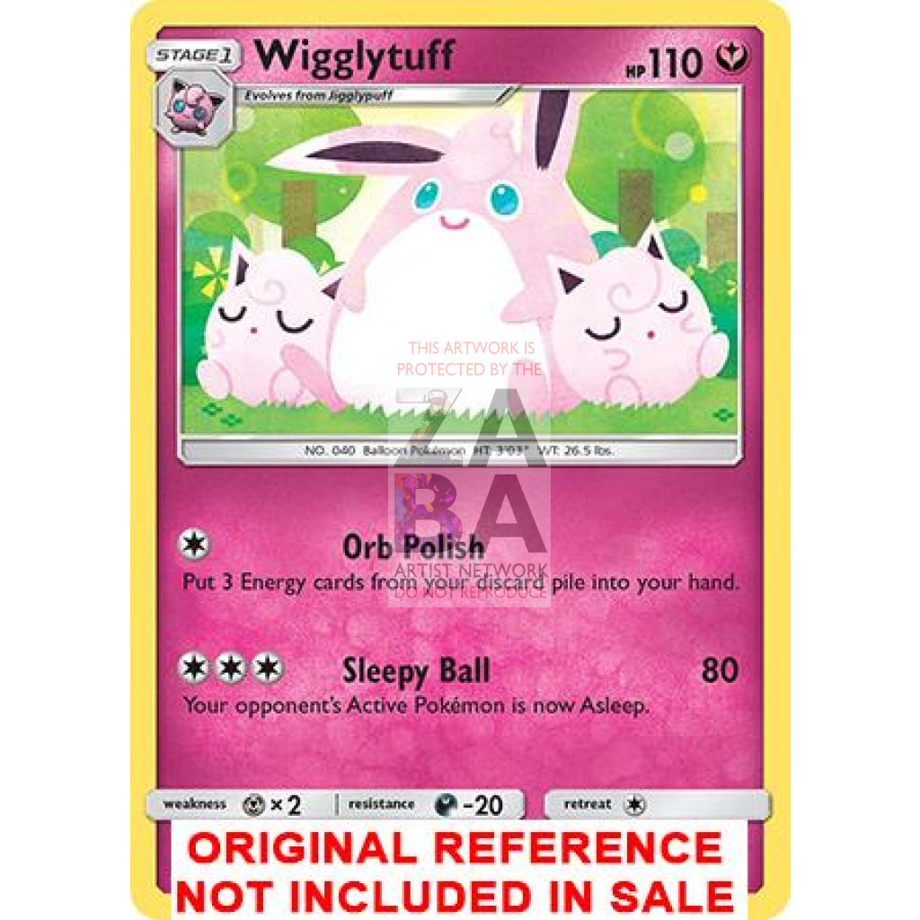 Wigglytuff 135/214 Unbroken Bonds Extended Art Custom Pokemon Card - ZabaTV