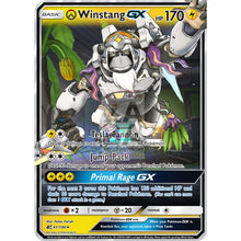 Winstang Gx (Oranguru + Winston ) Custom Overwatch Pokemon Card Silver Foil