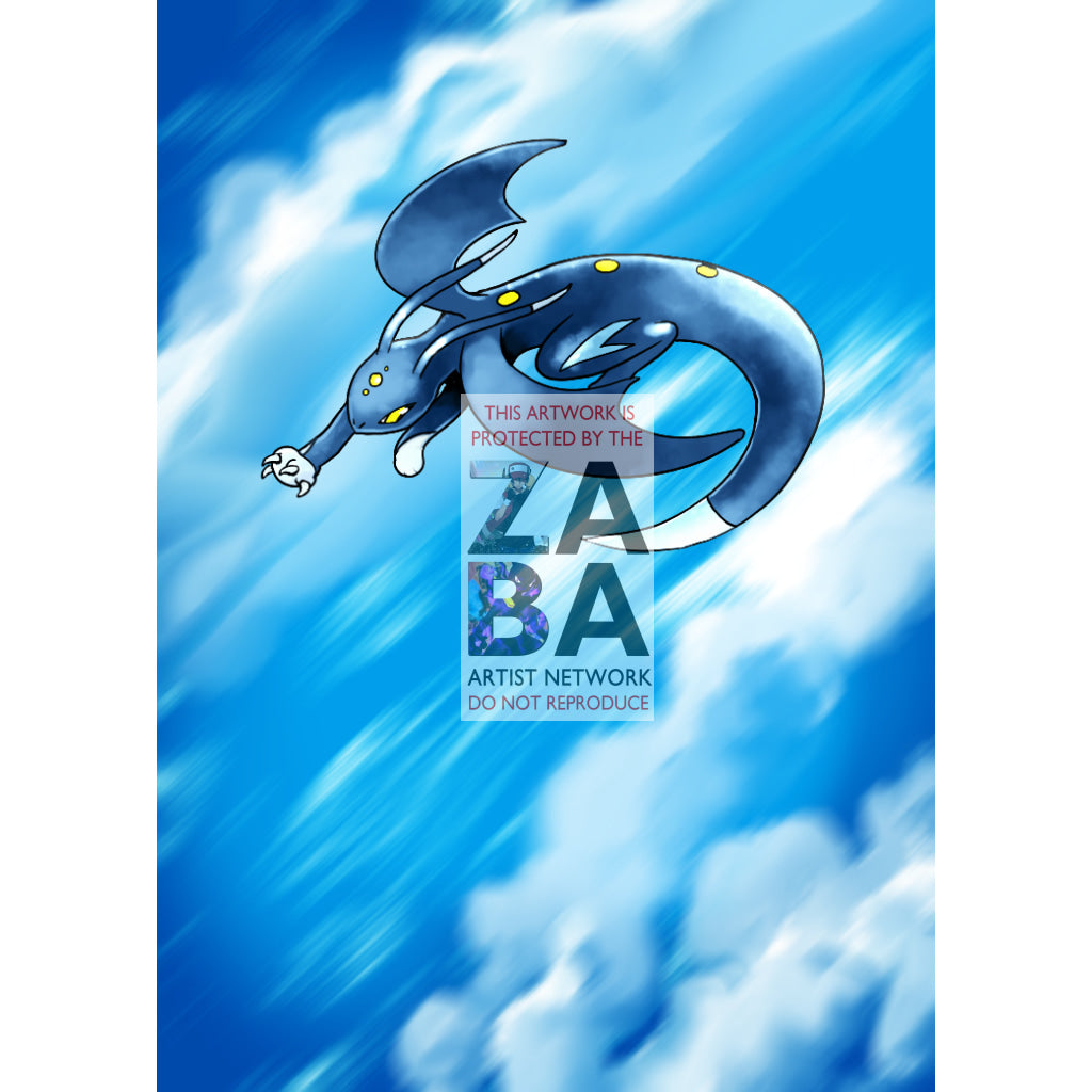 Wyveon (Eeveelution) Custom Pokemon Card - ZabaTV