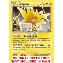Zapdos 22/113 Legendary Treasures Extended Art Custom Pokemon Card