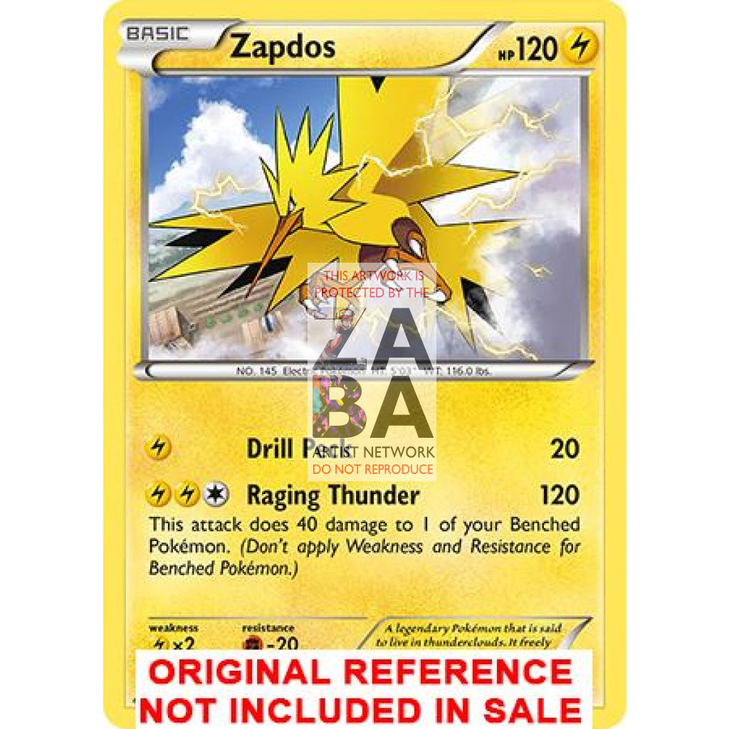 Zapdos 23/108 Roaring Skies Extended Art Custom Pokemon Card - ZabaTV