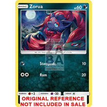 Zorua 52/73 Shining Legends Extended Art Custom Pokemon Card