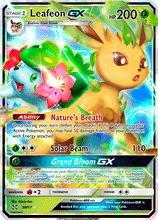 Leafeon GX Custom Pokemon Card