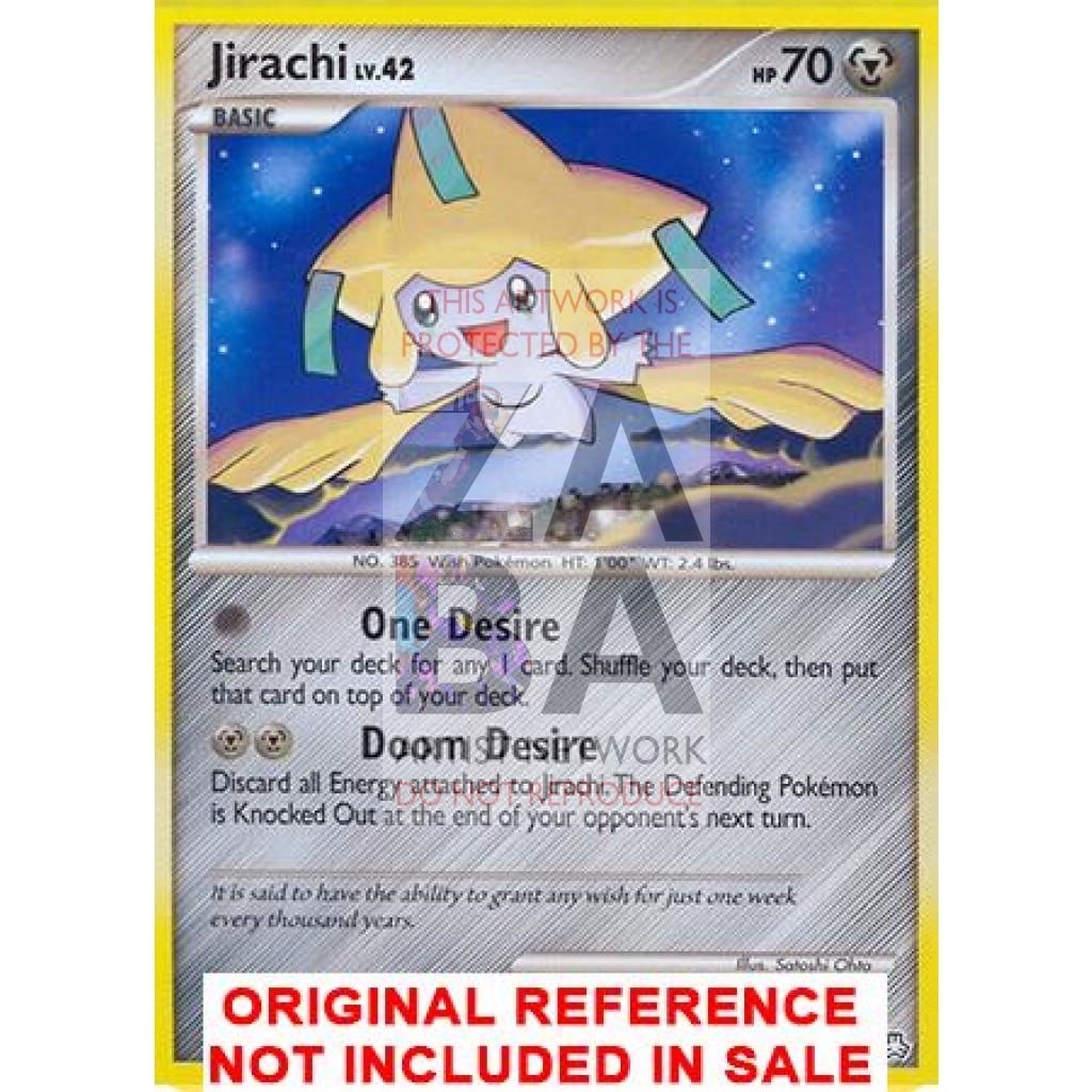 Jirachi 31/146 Legends Awakened Extended Art Custom Pokemon Card